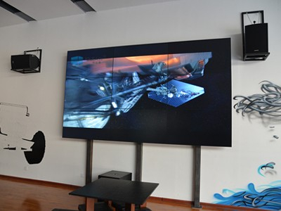 「立標桿，樹品牌」中億睿55寸液晶拼接屏亮相寧夏吉普汽車4S店