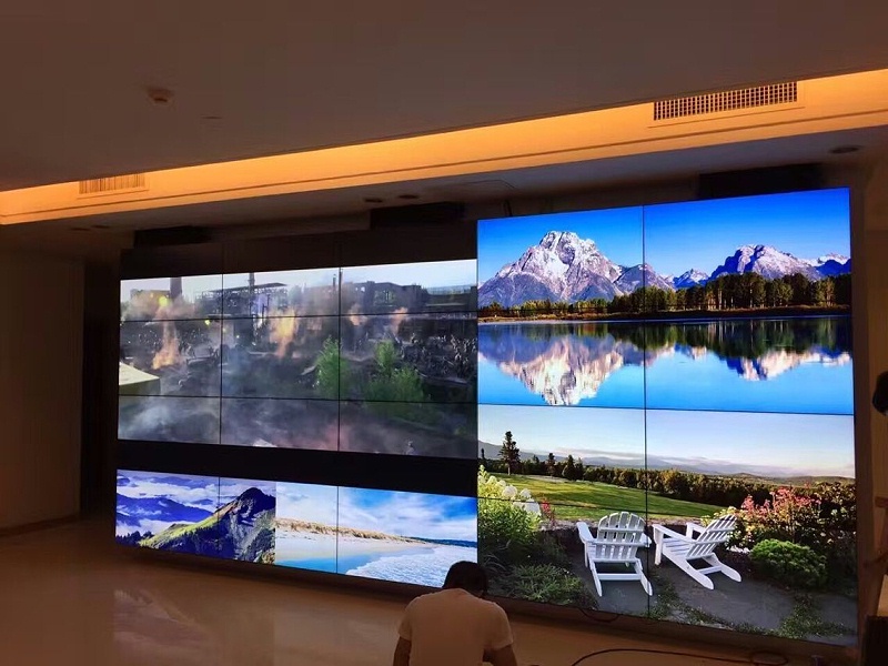 北京電影公司三星液晶拼接屏55寸1.7mm效果 北京電影公司三星液晶拼接屏55寸1.7mm效果