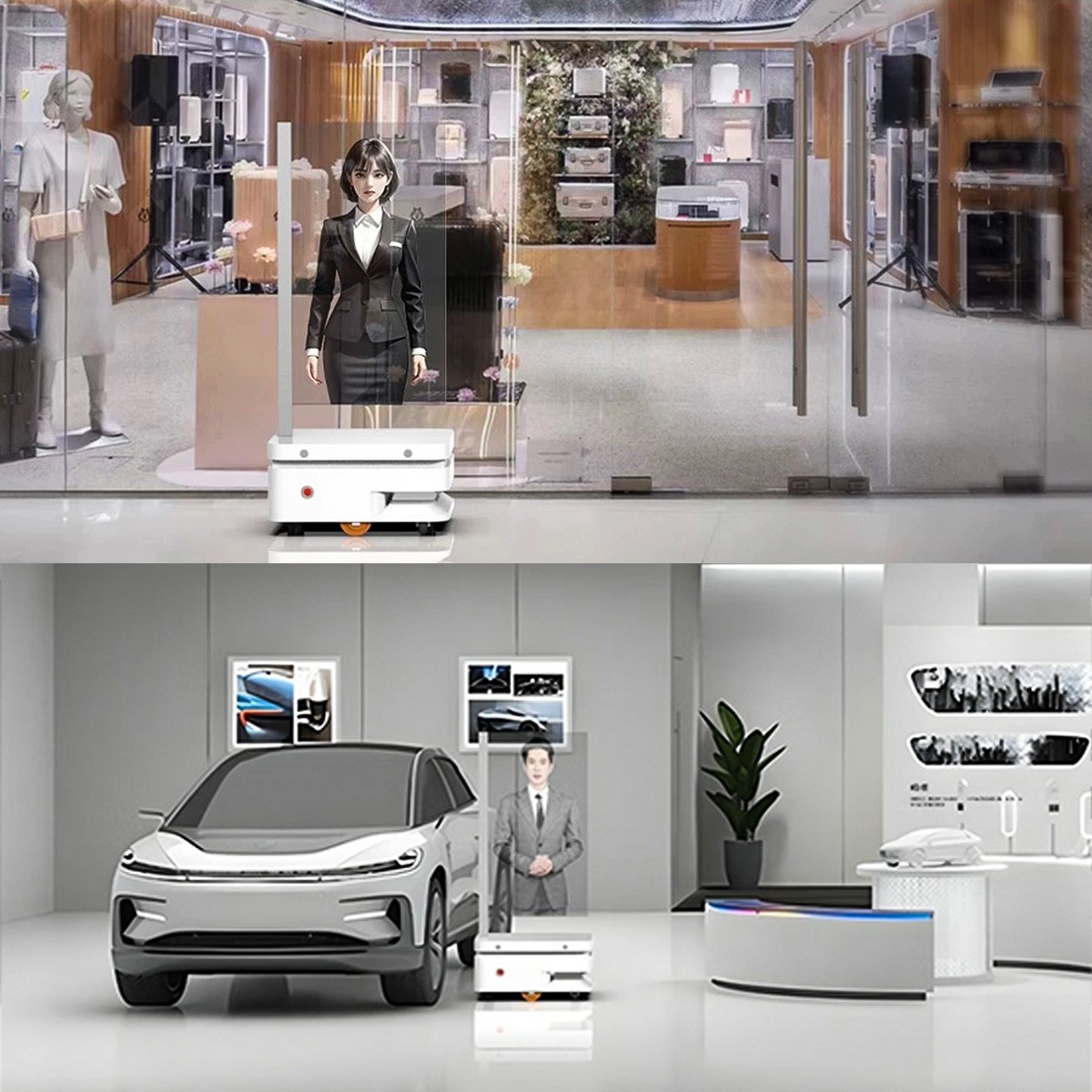 77寸OLED AI數字人 77寸OLED AI數字人